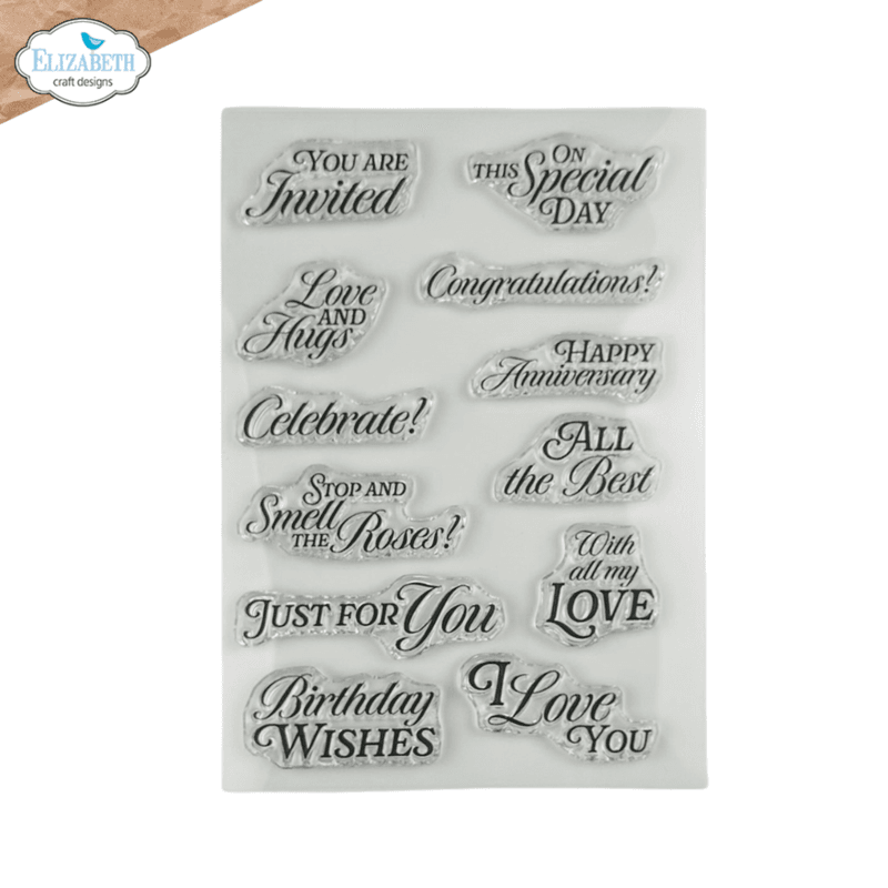 Bohemian Rose Stamps Bohemian Rose Sentiments