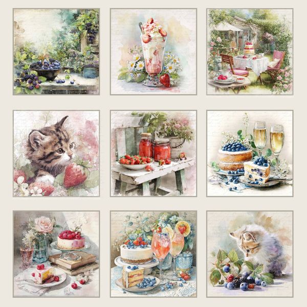 Summer Garden Collection - 8x8