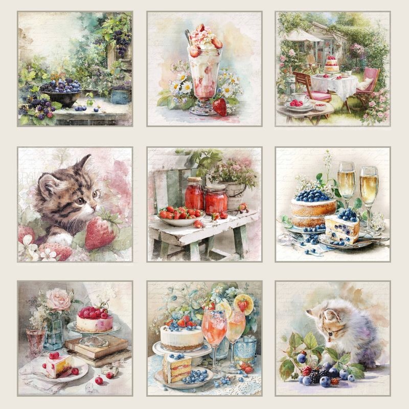 Summer Garden Collection - 8x8