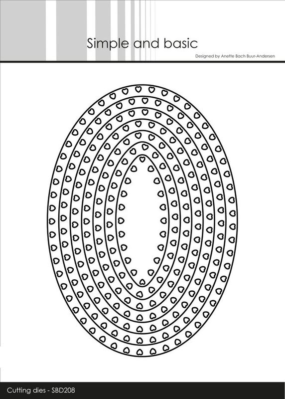 Heart Framed Oval Cutting Dies 