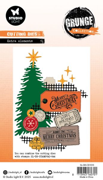 Extra Elements Grunge Cutting Die 