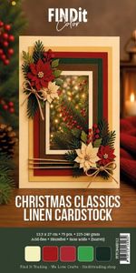 Hovedbilde Linen Cardstock 4K Christmas ...