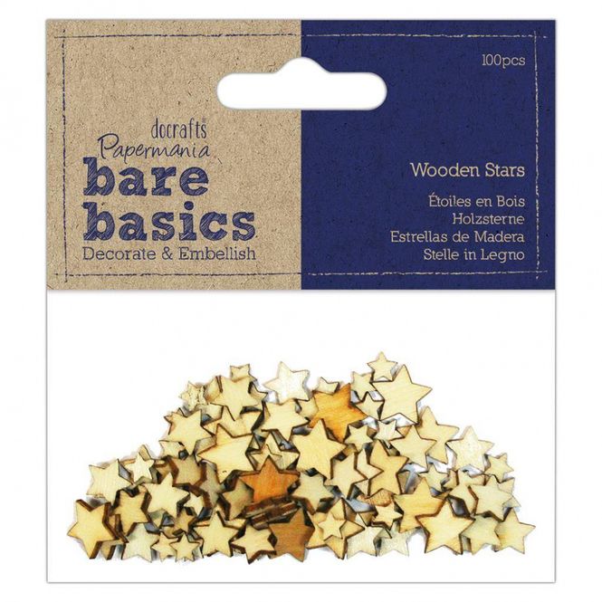 Hovedbilde Papermania Bare Basics Wooden ...
