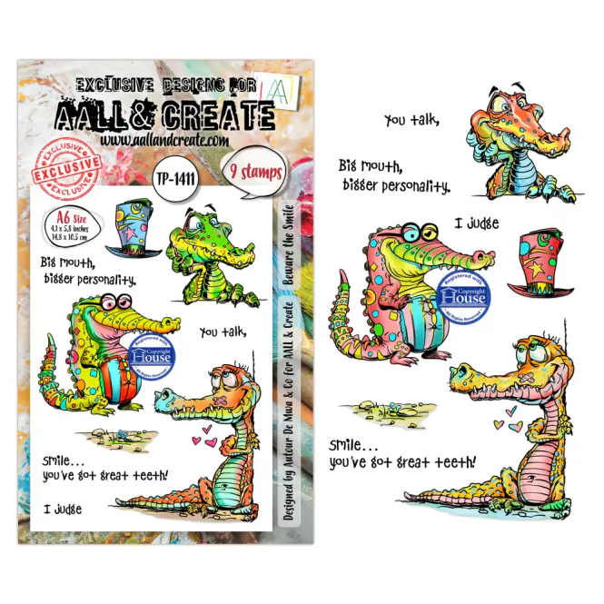 Hovedbilde TP-1411 - A6 Stamp Sets - ...