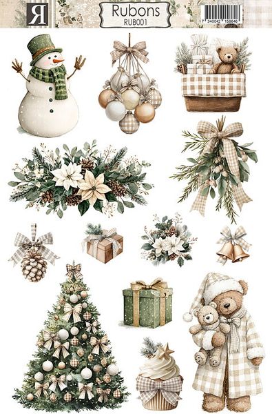 Rubons - Cozy Christmas - 11x16 cm