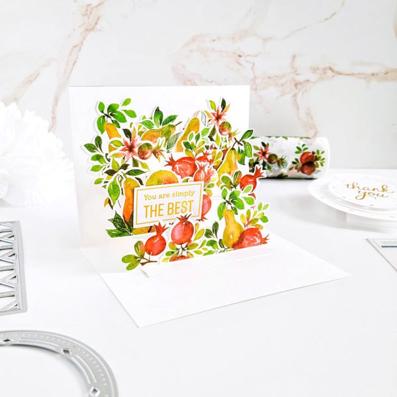 Pears & Pomegranates die