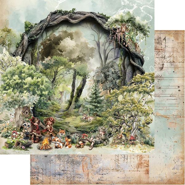 Alchemy Of Art - Friends of the forest  6x6"