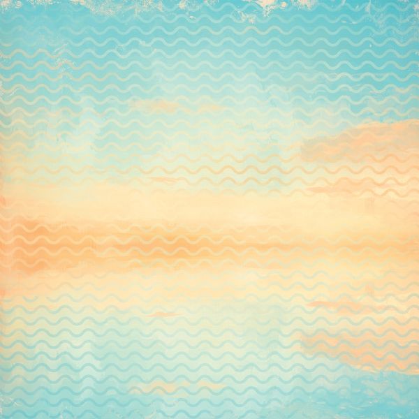 Beach Vibes - Solids #1  12"X12"