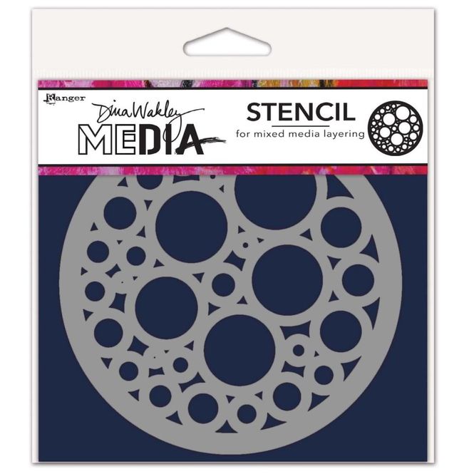 Hovedbilde Dina Wakley Media Stencils ...