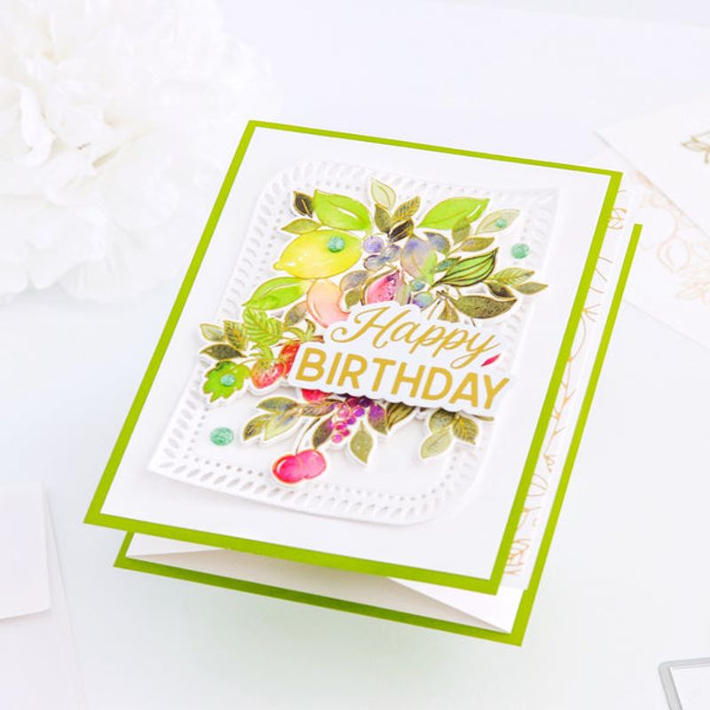 Fruitalicious stamp
