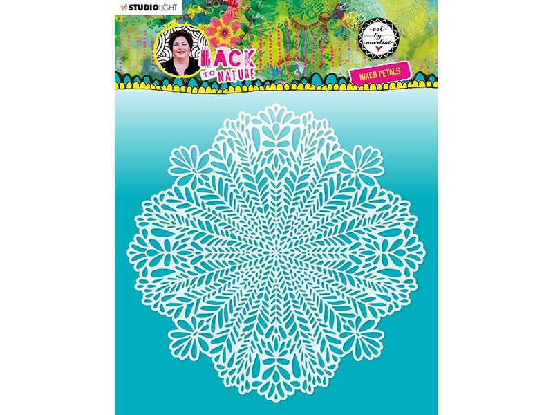 Art By Marlene - Back To Nature Mask  Mixed Petals