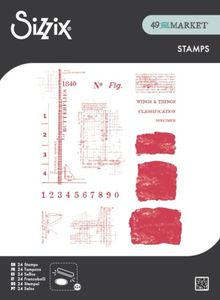 Hovedbilde Clear Stamps Set Wings & ...