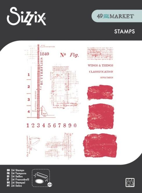 Hovedbilde Clear Stamps Set Wings & ...