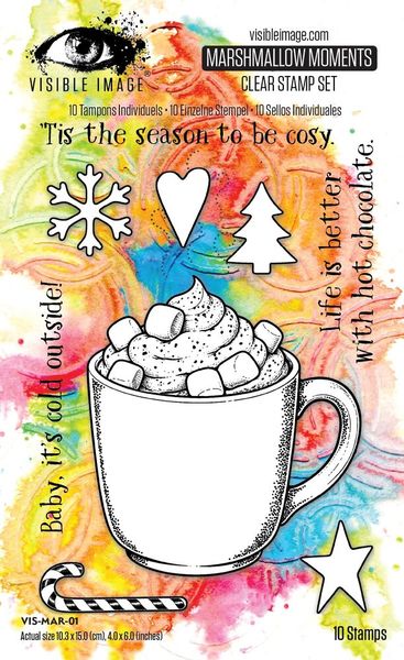 Marshmallow Moments - A6 stamp