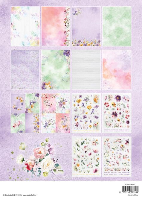 Hovedbilde Blooming Flowers Die-cut ...