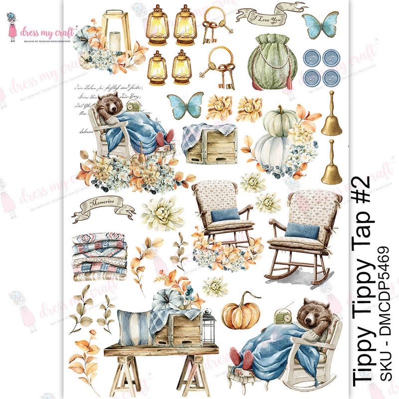 Tippy Tippy Tap #2 - Transfer Me Sheet
