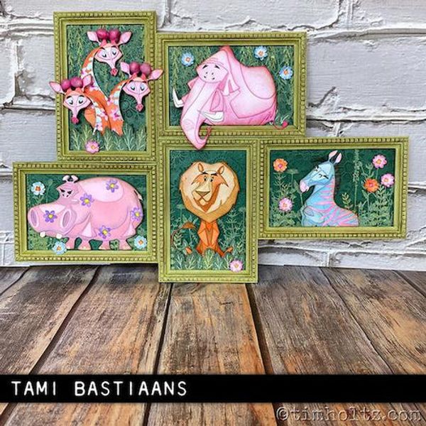 Thinlits Colorize Die Harrison (9pcs) by Tim Holtz