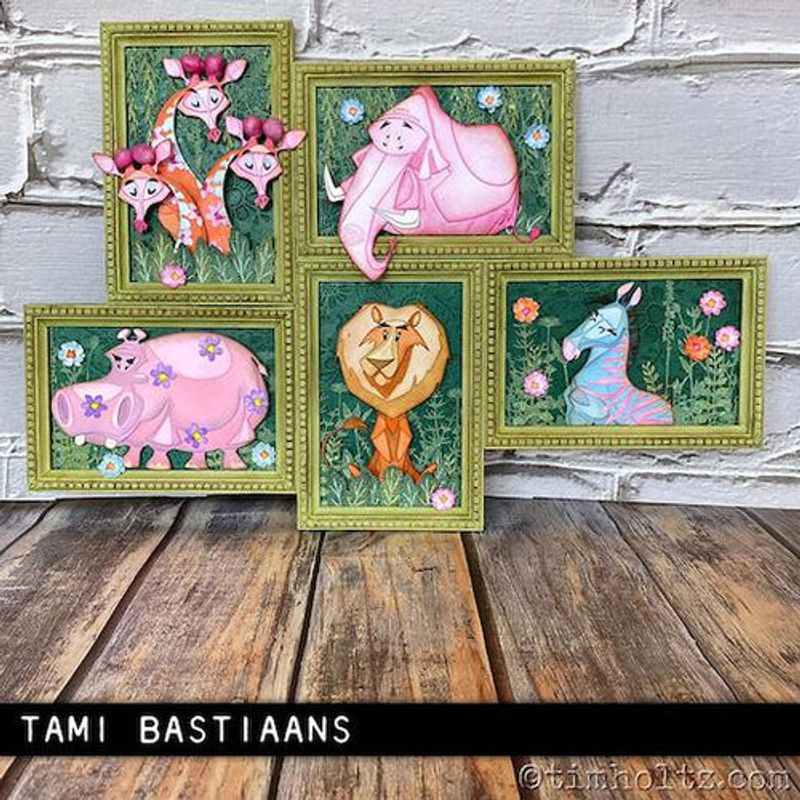 Thinlits Colorize Die Harrison (9pcs) by Tim Holtz